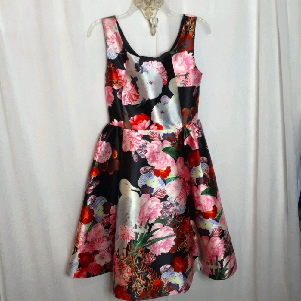 Minty GoGo‎ Floral Skater Dress